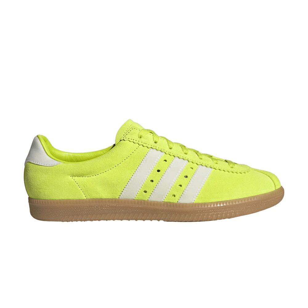 アディダス 黄色 イエロー コア 白色 ホワイト 'SOLAR GUM' スニーカー メンズ ADIDAS PADIHAM YELLOW / SOLAR YELLOW CORE WHITE GUM｜スニケス