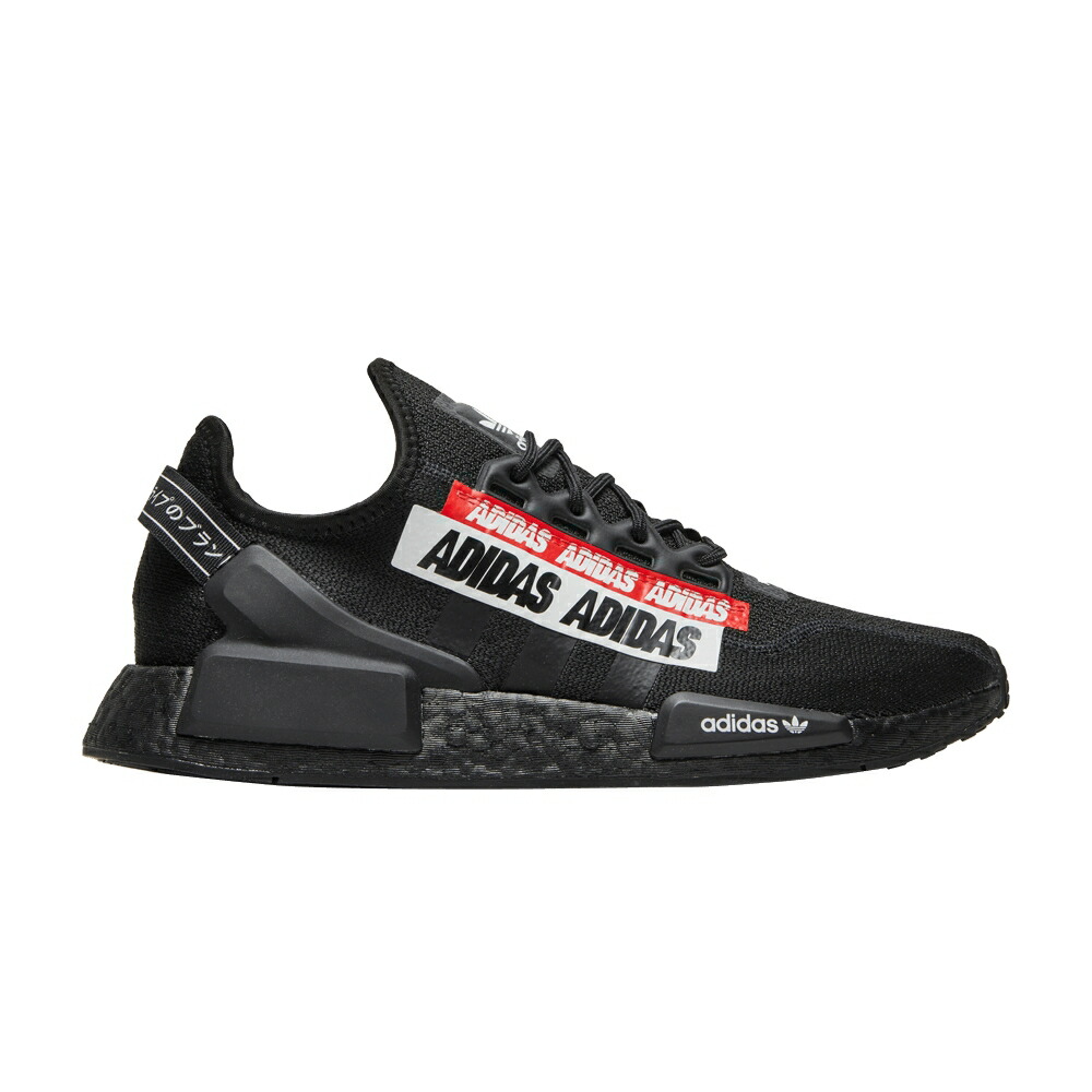 アディダス 黒いこと 黒いこと 中核グループ 赤 赤いこと NMD_R1 \u0027CORE RED\u0027 スニーカー メンズ ADIDAS V2 BLACK / CORE BLACK CORE BLACK RED