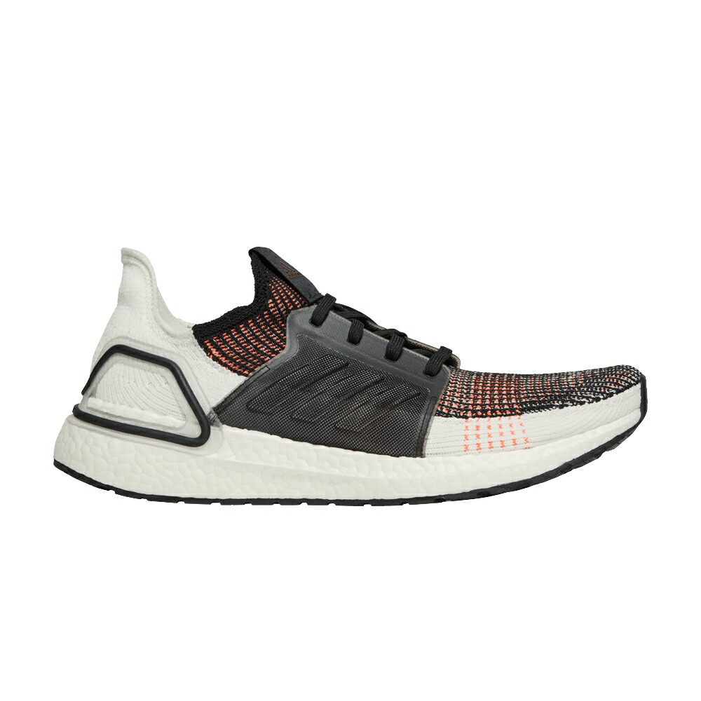 アディダス 中核グループ 黒いこと 黒いこと 白いこと 白いこと \u0027SOLAR ORANGE\u0027 スニーカー メンズ ADIDAS ULTRABOOST 19 / CORE BLACK CLOUD WHITE SOLAR