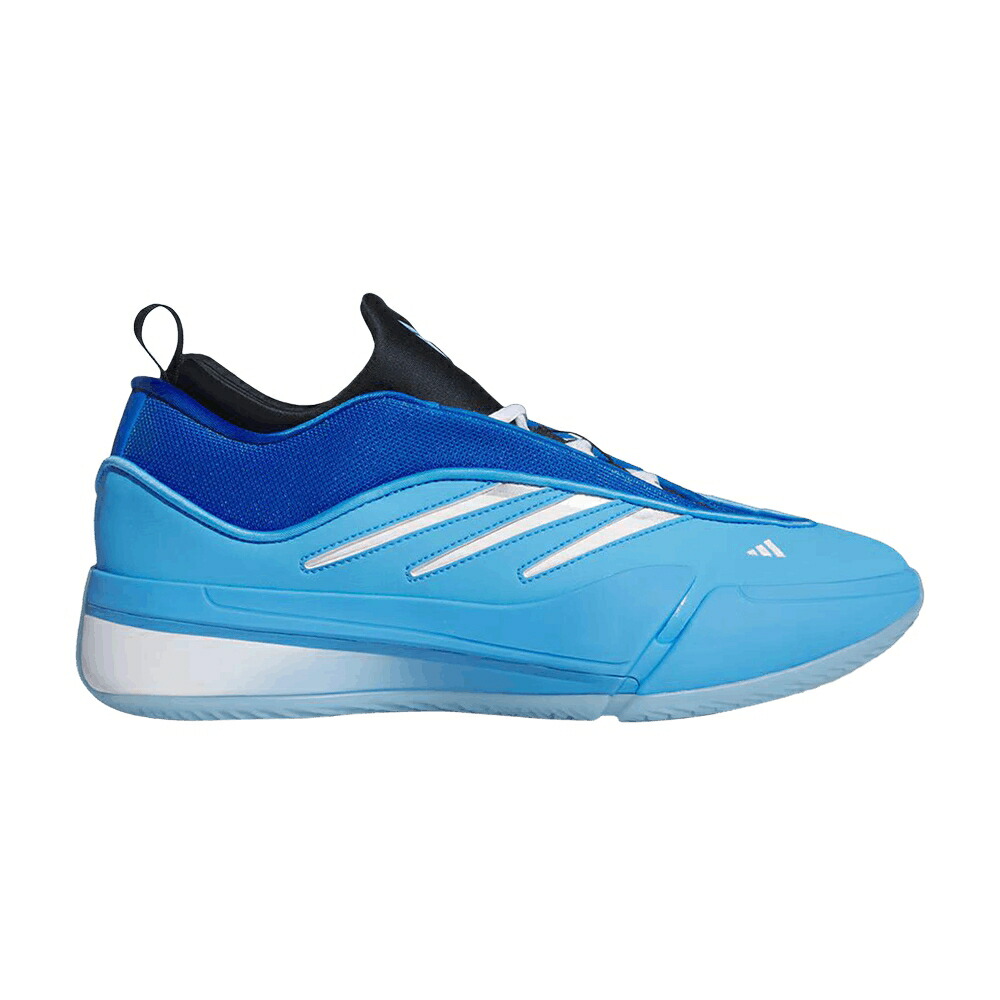 アディダス 青色 ブルー バースト 白色 ホワイト オーラ BLUE BURST スニーカー メンズ ADIDAS DAME 9 / BLUE BURST FOOTWEAR WHITE AURA