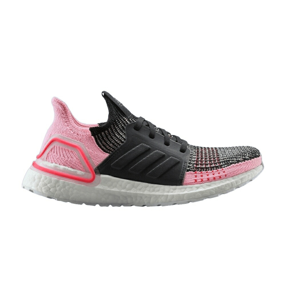 アディダス コア 黒色 ブラック アクション BAT ORCHID スニーカー レディース ADIDAS WMNS ULTRABOOST 19 / CORE BLACK ORCHID TINT ACTION