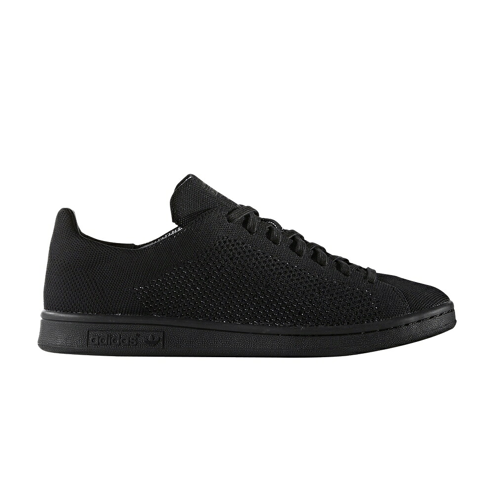 アディダス 中核グループ 黒いこと 黒いこと 立場為損ない \u0027CORE BLACK\u0027 スニーカー メンズ ADIDAS STAN SMITH PRIMEKNIT / CORE BLACK CORE BLACK CORE BLACK スニーカー-メンズ靴-靴