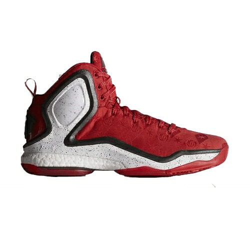 アディダス サクラ色 ブースト \u0027VALENTINE\u0027S DAY\u0027 スニーカー メンズ ADIDAS D ROSE BOOST / SCARLET