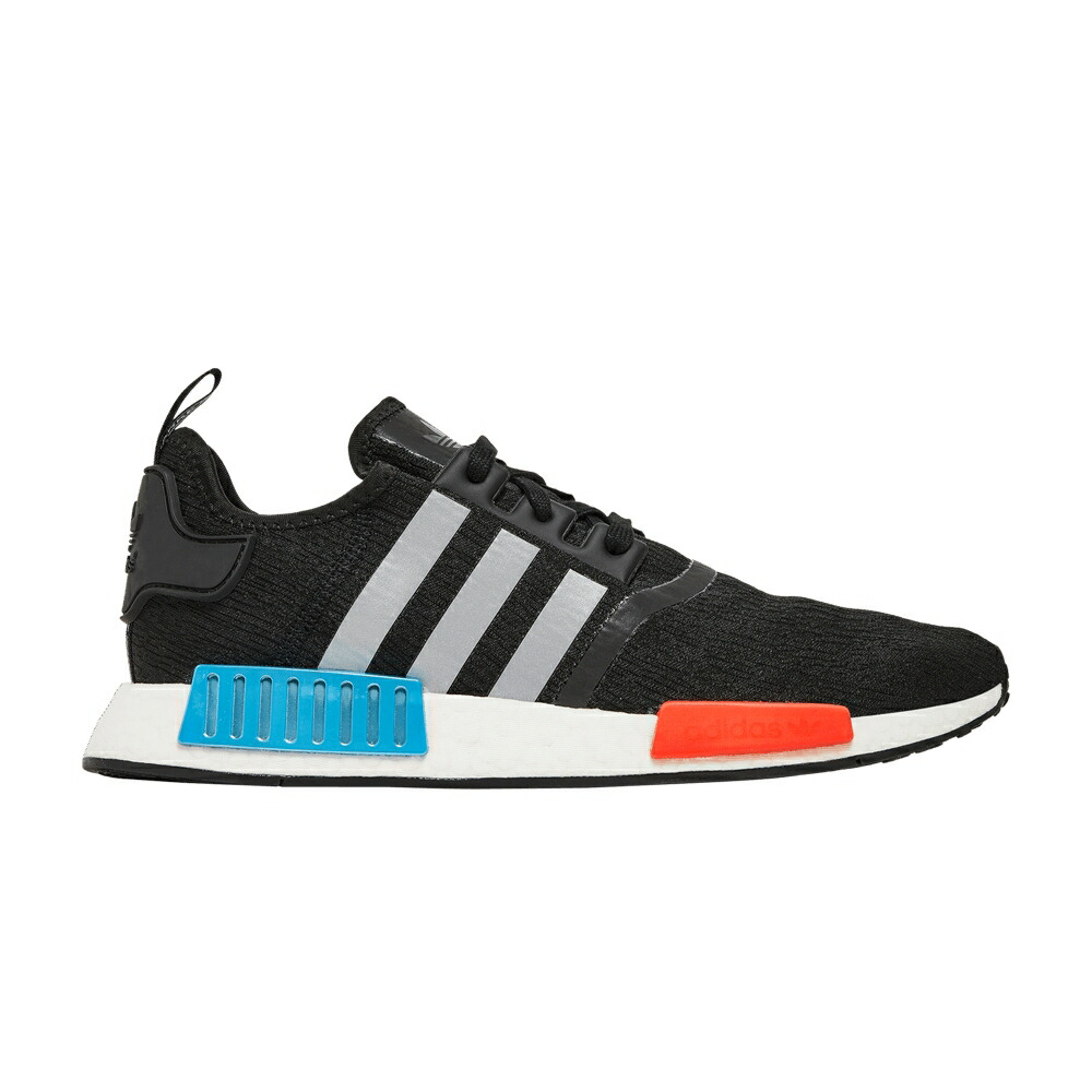 アディダス コア 黒色 ブラック 銀色 シルバー NMD_R1 BLACK RED スニーカー メンズ ADIDAS SOLAR / CORE BLACK SILVER METALLIC SOLAR