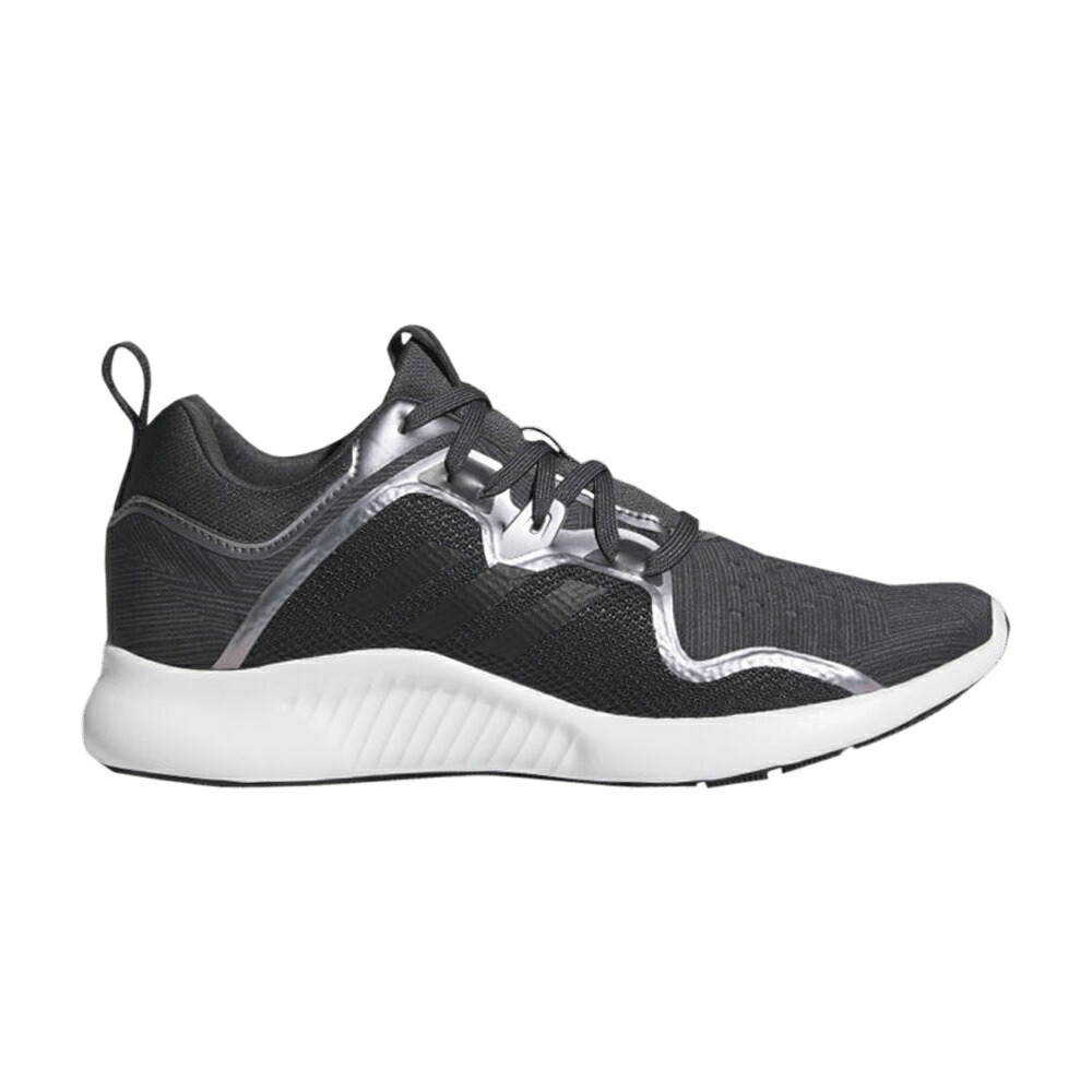 アディダス ナイト カーボン コア 黒色 ブラック CARBON METALLIC スニーカー レディース ADIDAS WMNS EDGEBOUNCE NIGHT / CARBON CORE BLACK NIGHT METALLIC