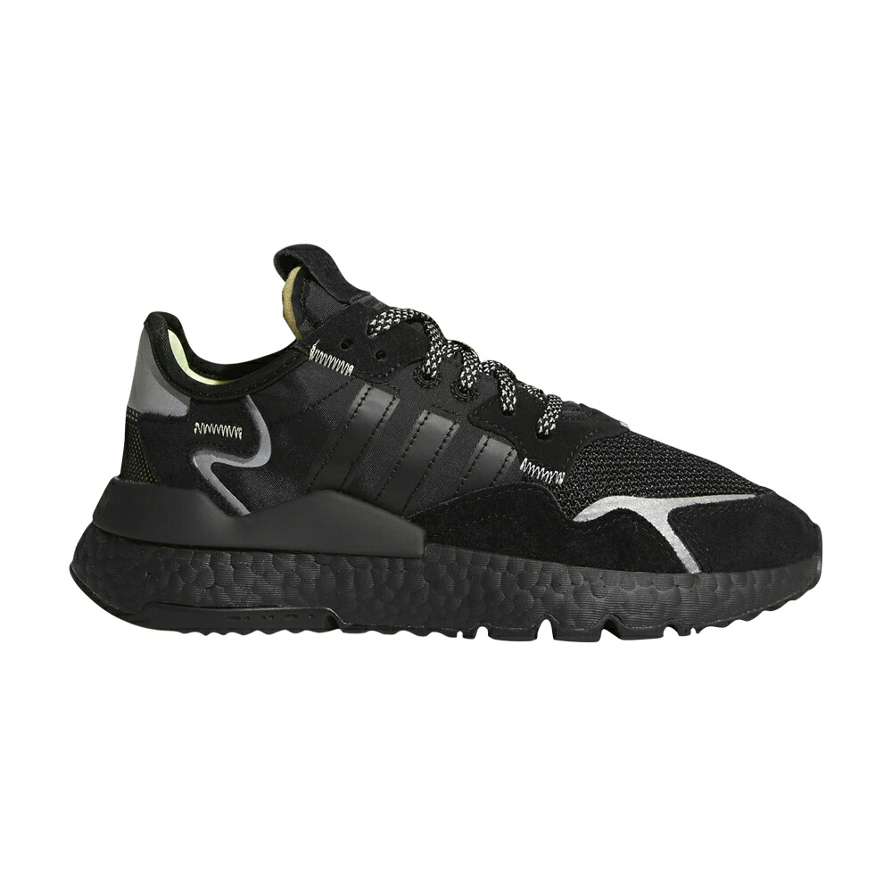 アディダス ジョガーパンツ コア 黒色 ブラック 'TRIPLE BLACK' スニーカー メンズ ADIDAS NITE JOGGER J / CORE BLACK CORE BLACK CORE BLACK|スニケス