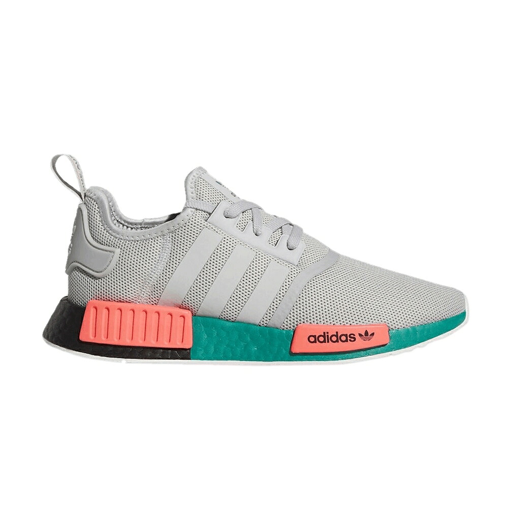 アディダス 灰色 グレー NMD_R1 'TEAL CORAL' スニーカー メンズ ADIDAS / GREY TEAL SIGNAL CORAL