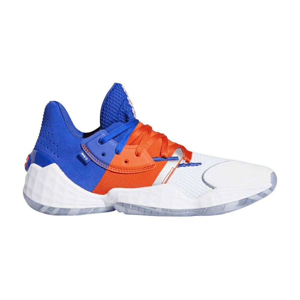 アディダス ハーデン 青味 青色 橙 オレンジ色 VOL. \u0027MADISON HARDEN\u0027 スニーカー メンズ ADIDAS HARDEN 4 SQUARE / BOLD BLUE ACTIVE ORANGE FOOTWEAR 靴-スニーカー-メンズ靴