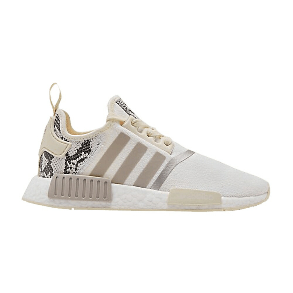 アディダス 白色 ホワイト NMD_R1 REPTILE TINT スニーカー レディース ADIDAS WMNS PACK - ECRU / WHITE ECRU TINT METALLIC