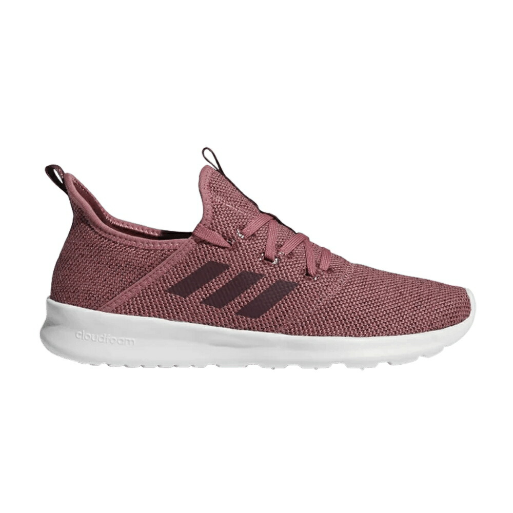 アディダス ピュア マルーン 白色 ホワイト TRACE MAROON スニーカー レディース ADIDAS WMNS CLOUDFOAM PURE / TRACE MAROON MAROON CLOUD WHITE