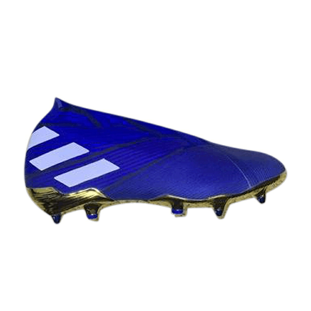 アディダス ネメシス 青色 ブルー 白色 ホワイト コア 19+ 'BLUE GOLD' スニーカー メンズ ADIDAS NEMEZIZ SG / FOOTBALL BLUE CLOUD WHITE CORE｜スニケス