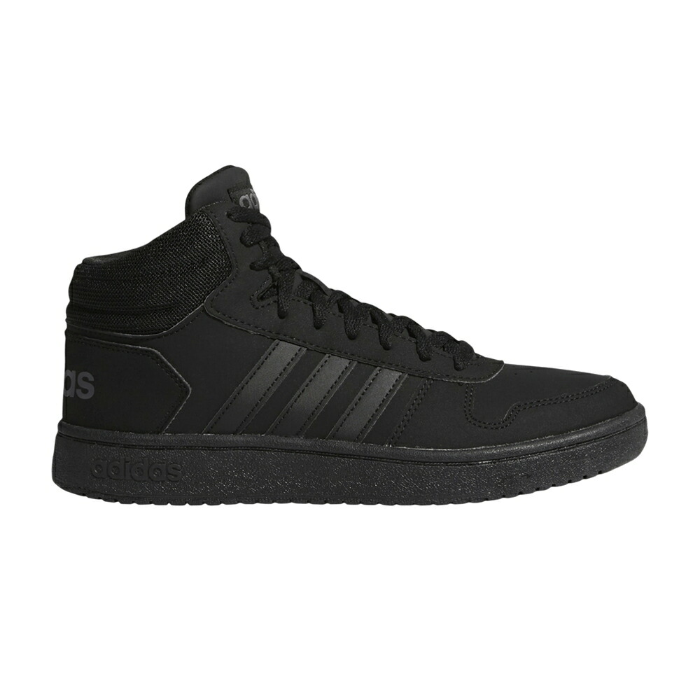 アディダス ミッド コア 黒色 ブラック 灰色 グレー 2.0 'BLACK' スニーカー メンズ ADIDAS HOOPS MID / CORE BLACK CORE BLACK GREY SIX 43,200円