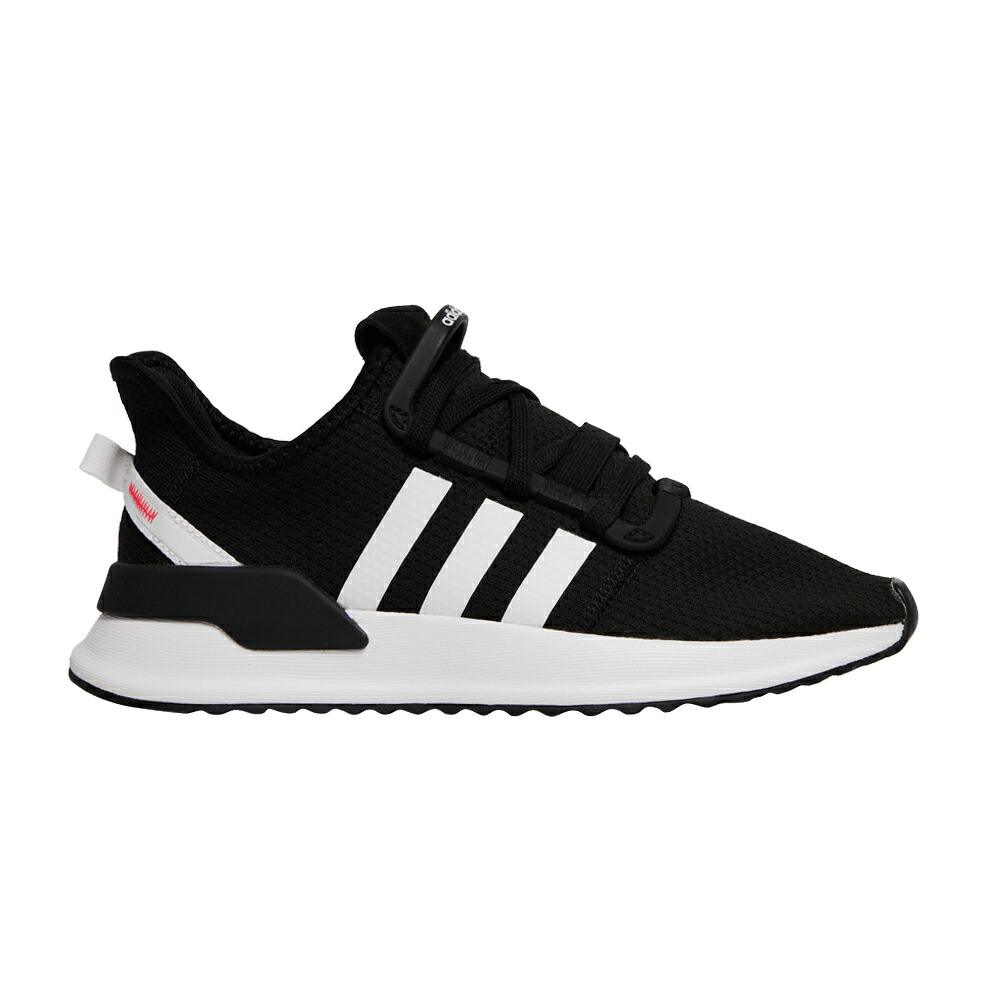 アディダス ラン コア 黒色 ブラック 白色 ホワイト ショック 赤 レッド U_PATH 'BLACK WHITE' スニーカー メンズ ADIDAS RUN J / CORE BLACK CLOUD WHITE SHOCK RED