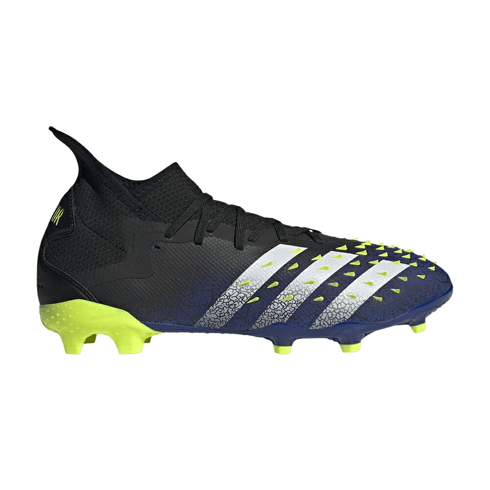 アディダス プレデター コア 黒色 ブラック 白色 ホワイト FREAK.2 'DEMONSKIN BLACK' スニーカー メンズ ADIDAS PREDATOR FG - / CORE BLACK CLOUD WHITE SOLAR｜スニケス