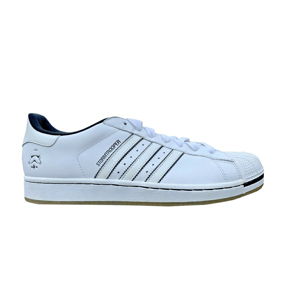 アディダス スーパースター 白色 ホワイト 黒色 ブラック スターウォーズ TORM TROOPER スニーカー メンズ ADIDAS STAR WARS X SUPERSTAR 2 / WHITE WHITE BLACK
