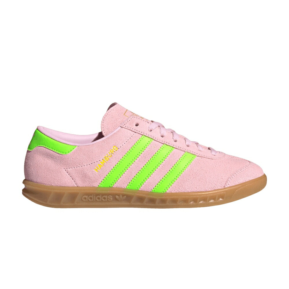 アディダス ピンク 緑 グリーン ゴールド CLEAR GREEN スニーカー レディース ADIDAS WMNS HAMBURG PINK SOLAR / CLEAR PINK SOLAR GREEN GOLD
