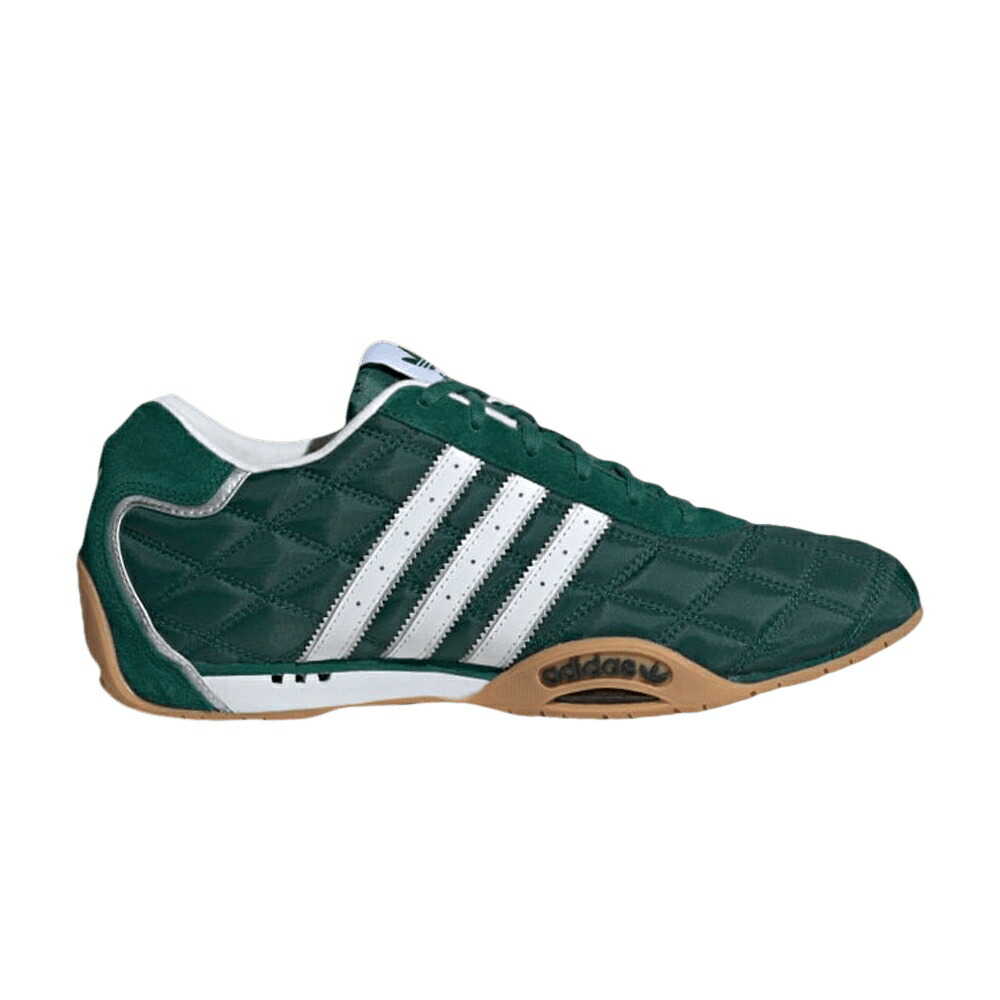 アディダス 緑 グリーン 白色 ホワイト 'COLLEGIATE GUM' スニーカー メンズ ADIDAS ADI RACER LOW GREEN / COLLEGIATE GREEN CLOUD WHITE GUM