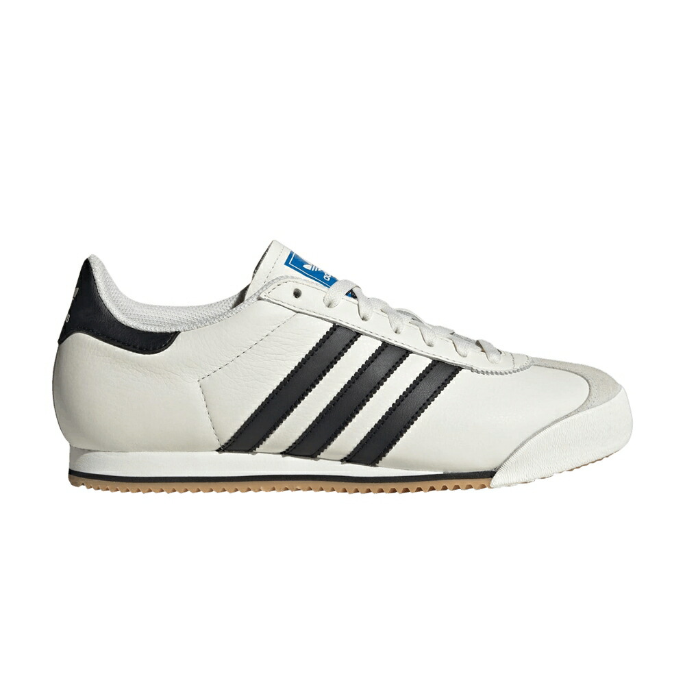アディダス 黒色 ブラック コア 白色 ホワイト 'WHITE GUM' スニーカー メンズ ADIDAS K 74 BLACK / CORE WHITE CORE BLACK GUM