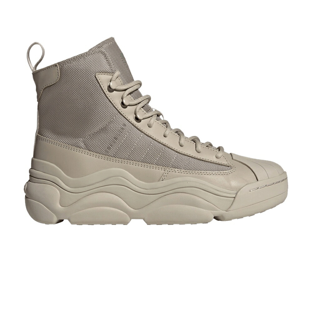 アディダス スーパースター ブーツ ベージュ 銀色 シルバー WONDER BEIGE スニーカー レディース ADIDAS WMNS SUPERSTAR MILLENCON BOOT / WONDER BEIGE WONDER BEIGE SILVER