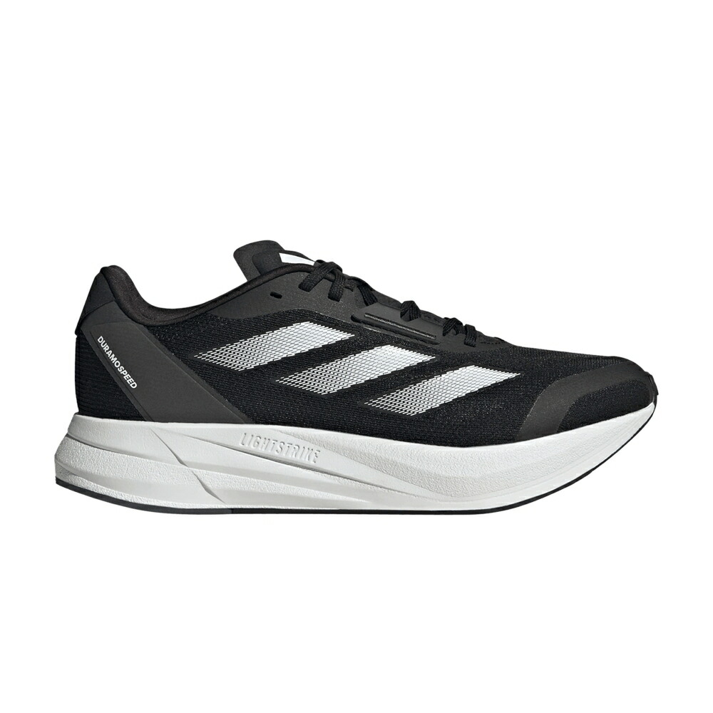 アディダス スピード コア 黒色 ブラック 白色 ホワイト カーボン 'BLACK CARBON' スニーカー メンズ ADIDAS DURAMO SPEED / CORE BLACK CLOUD WHITE CARBON