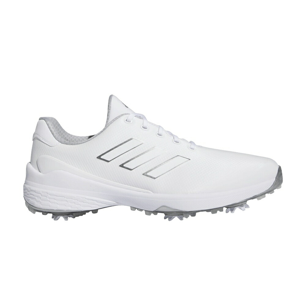 アディダス ゴルフ 銀色 シルバー 白色 ホワイト 'WHITE METALLIC' スニーカー メンズ ADIDAS ZG23 GOLF SILVER / CLOUD WHITE DARK SILVER METALLIC