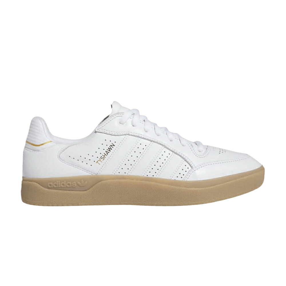 アディダス 白色 ホワイト 'WHITE GUM' スニーカー メンズ ADIDAS TYSHAWN REMASTERED / CLOUD WHITE CLOUD WHITE GUM|スニケス