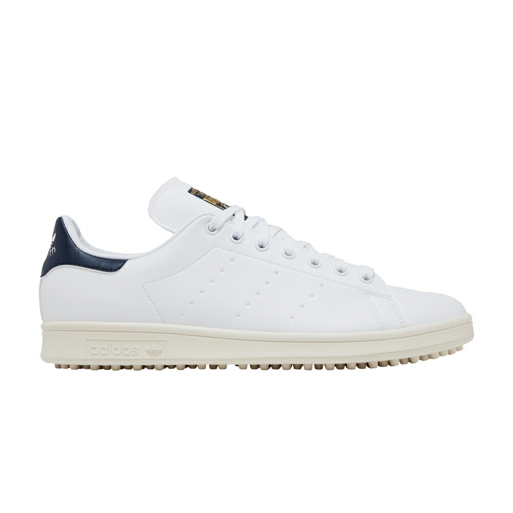 アディダス ゴルフ 白色 ホワイト 紺色 ネイビー スタンスミス 'WHITE NAVY' スニーカー メンズ ADIDAS STAN SMITH GOLF COLLEGIATE / CLOUD WHITE COLLEGIATE NAVY OFF