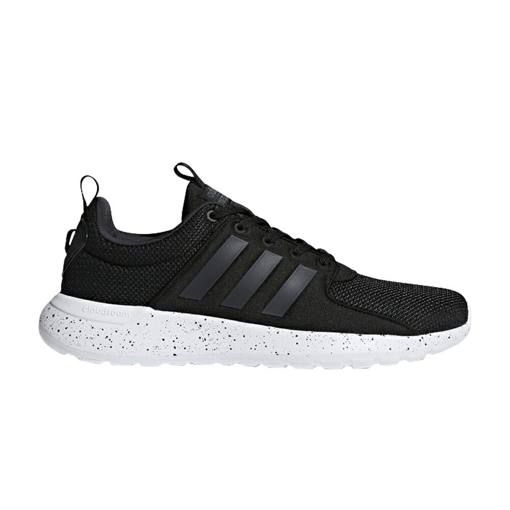 アディダス ライト コア 黒色 ブラック カーボン 'CORE BLACK' スニーカー メンズ ADIDAS CLOUDFOAM LITE RACER / CORE BLACK CARBON FOOTWEAR|スニケス