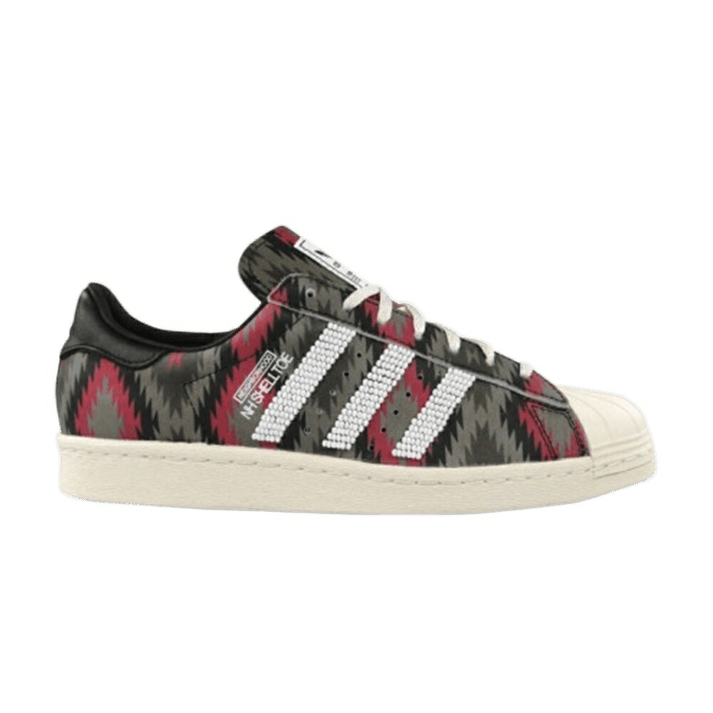 アディダス スーパースター 白色 ホワイト スニーカー メンズ ADIDAS NEIGHBORHOOD X SUPERSTAR 80S / SUPPLIER COLOR CHALK WHITE