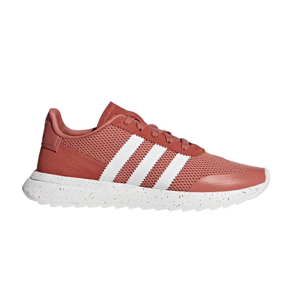 アディダス 白色 ホワイト スニーカー レディース ADIDAS WMNS FLASHBACK / TRACE SCARLET FOOTWEAR WHITE|スニケス