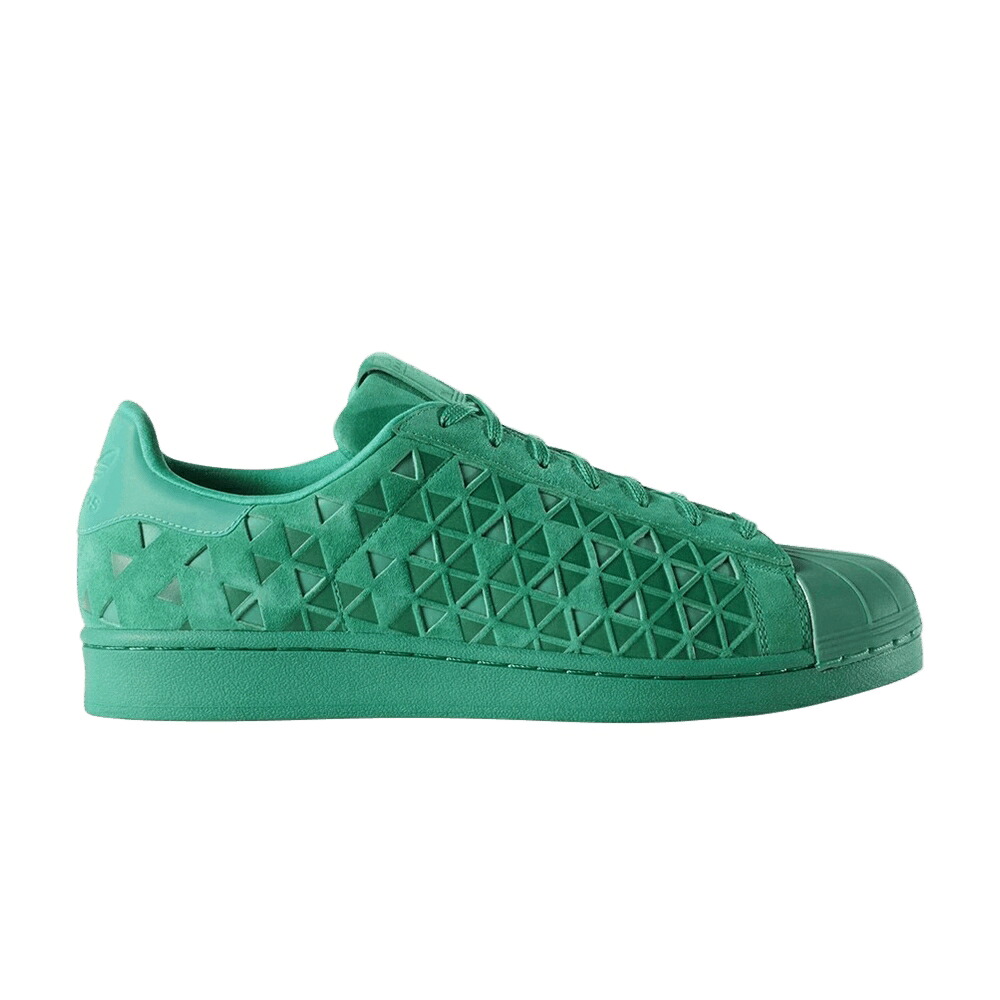 アディダス はやりっ子 緑 緑であること スニーカー メンズ ADIDAS SUPERSTAR XENO REFLECTIVE / GREEN IRIDESCENT