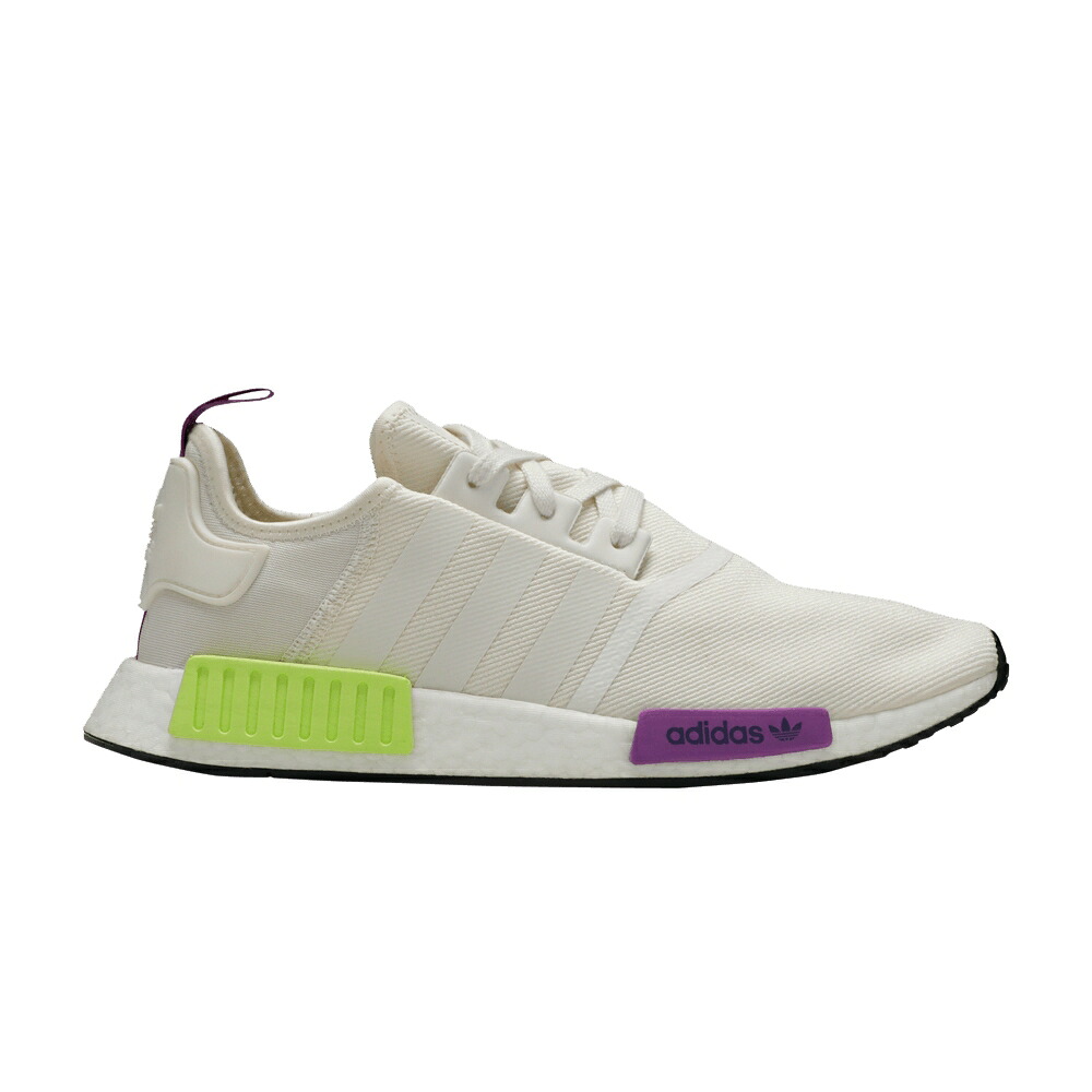 アディダス 白色 ホワイト NMD_R1 'SEMI YELLOW' スニーカー メンズ ADIDAS SOLAR / CHALK WHITE CHALK WHITE SEMI