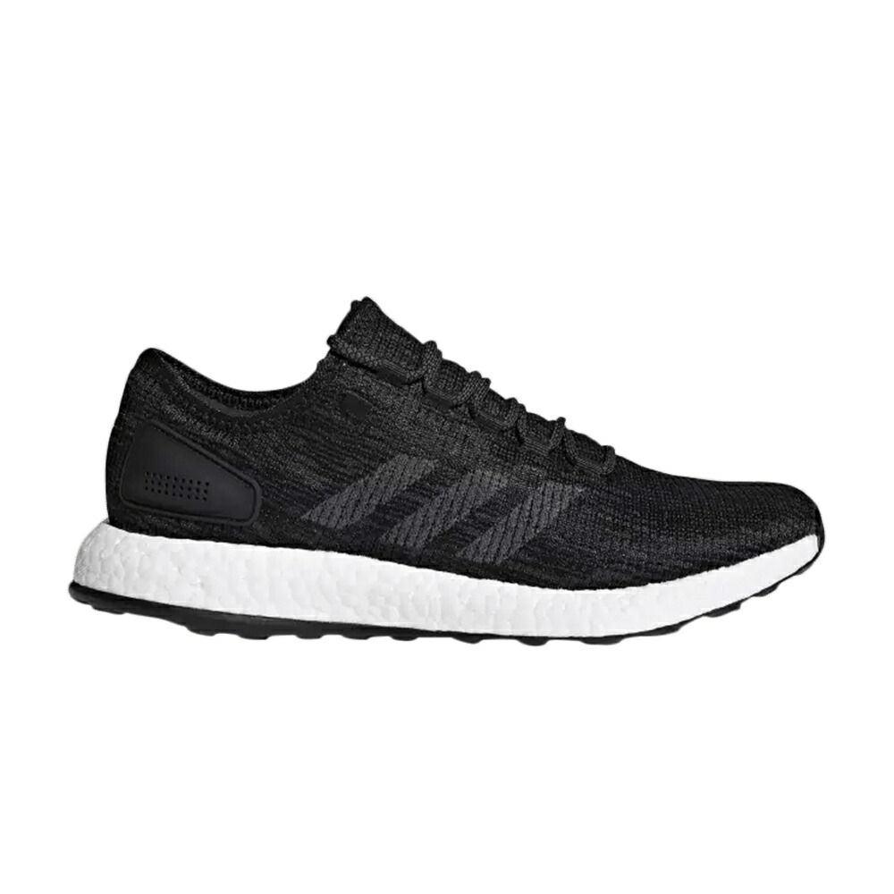 アディダス 黒色 ブラック ソリッド 灰色 グレー 'BLACK & WHITE' スニーカー メンズ ADIDAS PUREBOOST / COLOR BLACK SOLID GREY SOLID