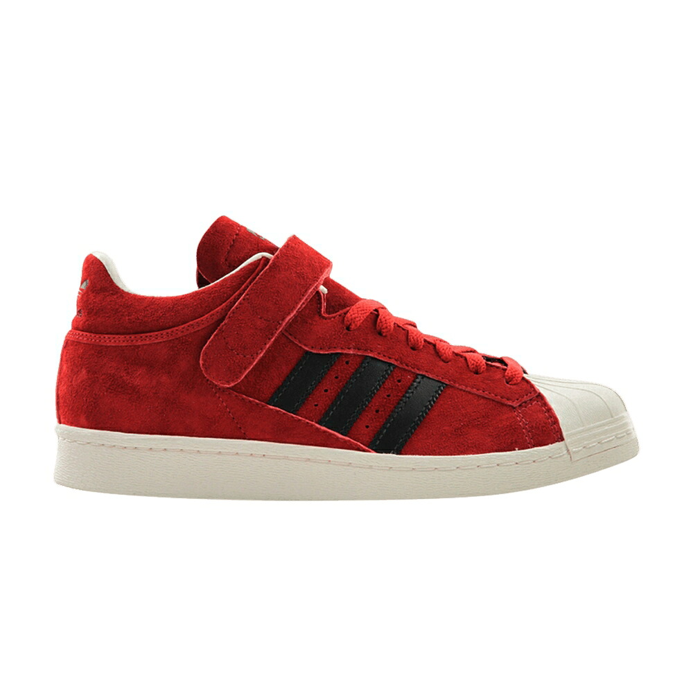 アディダス プロ シェル レガシー スニーカー メンズ ADIDAS PRO SHELL / UNIRED BLACK1 LEGACY
