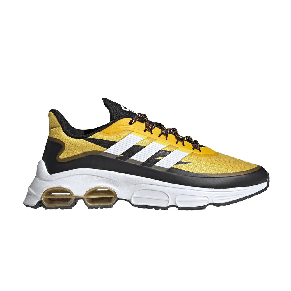 アディダス 黄色 イエロー 白色 ホワイト 'PIKACHU' スニーカー メンズ ADIDAS POKEMON X QUADCUBE / EQUIPMENT YELLOW CLOUD WHITE|スニケス