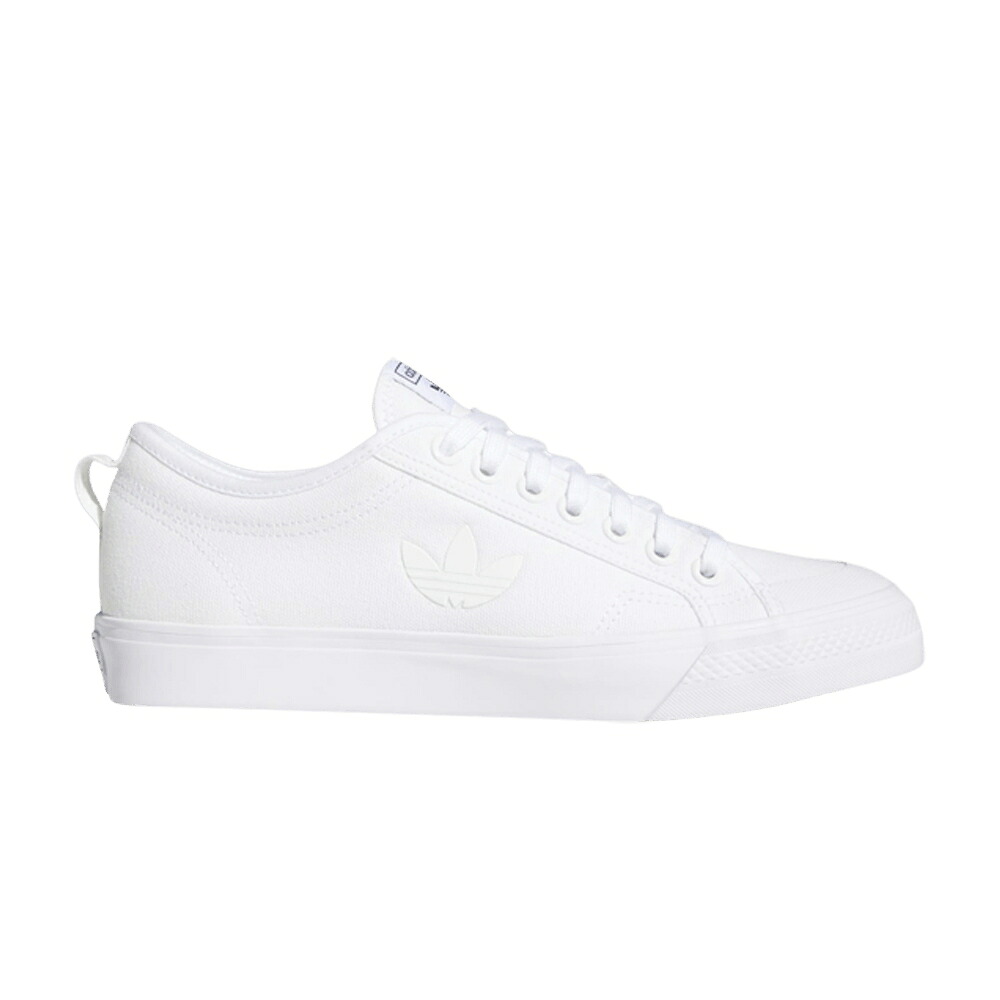 アディダス トレフォイル 白いこと 白いこと 中核グループ \u0027CLOUD WHITE\u0027 スニーカー メンズ ADIDAS NIZZA TREFOIL / CLOUD WHITE CLOUD WHITE CORE