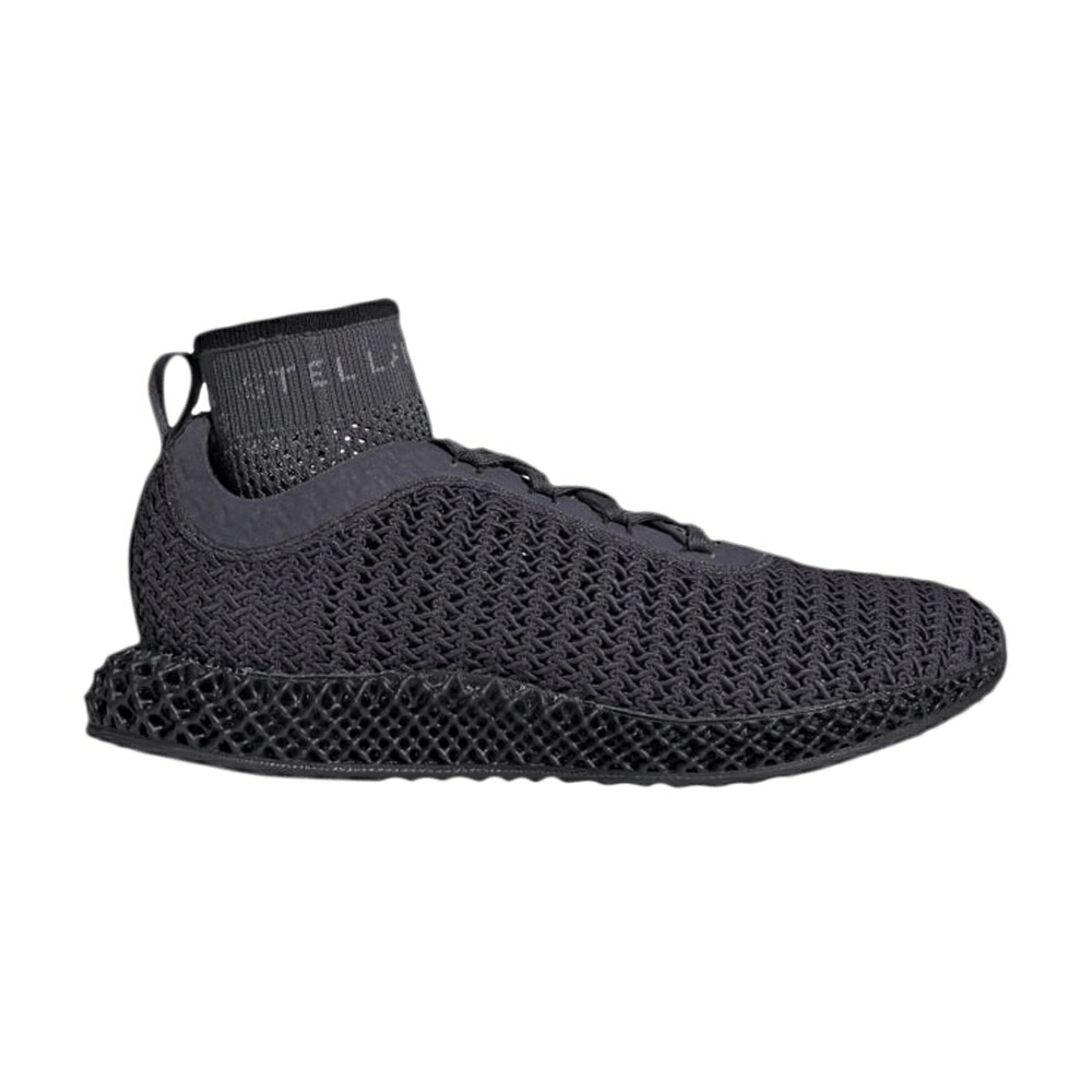 アディダス 銀色 スチール ナイト コア 黒色 ブラック プラチナム 'NIGHT BLACK' スニーカー レディース ADIDAS STELLA MCCARTNEY X WMNS ALPHAEDGE 4D STEEL / NIGHT STEEL CORE BLACK PLATINUM