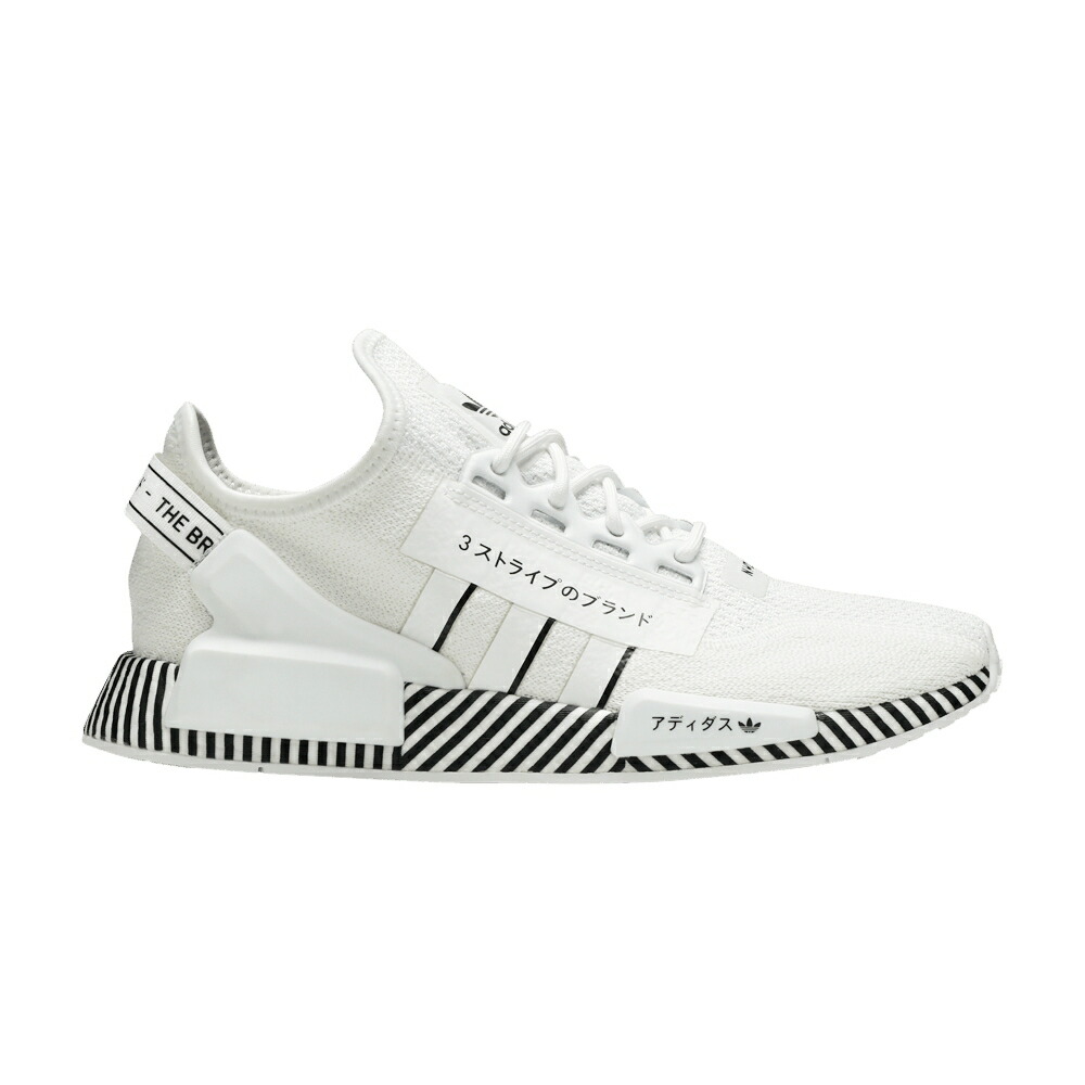 アディダス 白色 ホワイト コア 黒色 ブラック NMD_R1 DAZZLE WHITE スニーカー メンズ ADIDAS V2 PACK - CLOUD / CLOUD WHITE CORE BLACK CLOUD
