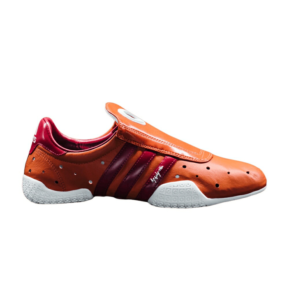アディダス 橙 オレンジ 赤 レッド 白色 ホワイト ORANGE RED スニーカー レディース ADIDAS Y-3 WMNS REGU / ORANGE RED FOOTWEAR WHITE