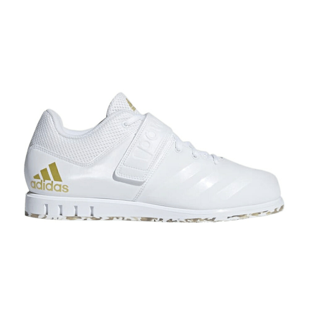アディダス 力強さ填まる ゴールド 白いこと 白いこと 13.1 \u0027WHITE METALLIC\u0027 スニーカー メンズ ADIDAS POWERLIFT GOLD / CLOUD WHITE CLOUD WHITE GOLD