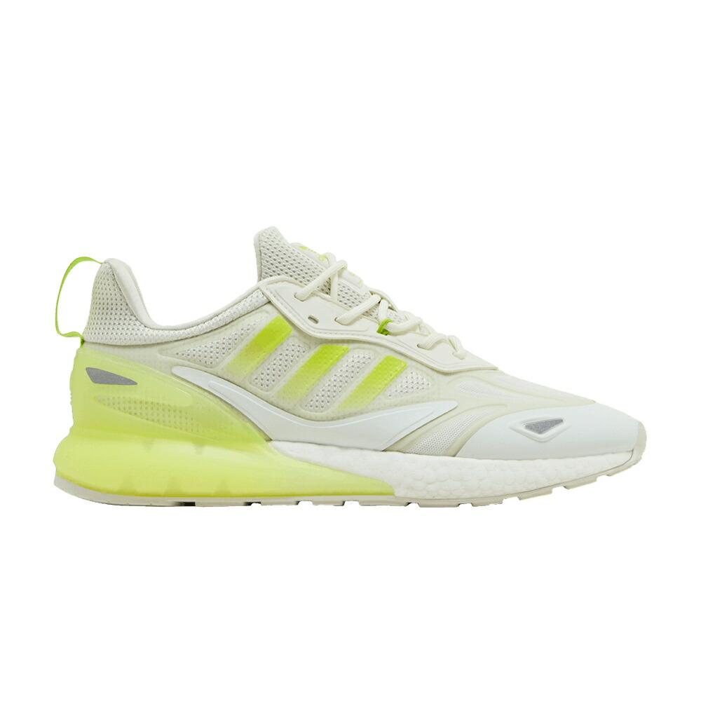 アディダス ブースト 白色 ホワイト 2.0 'WHITE SLIME' スニーカー メンズ ADIDAS ZX 2K BOOST SEMI SOLAR / WHITE TINT SEMI SOLAR SLIME SEMI