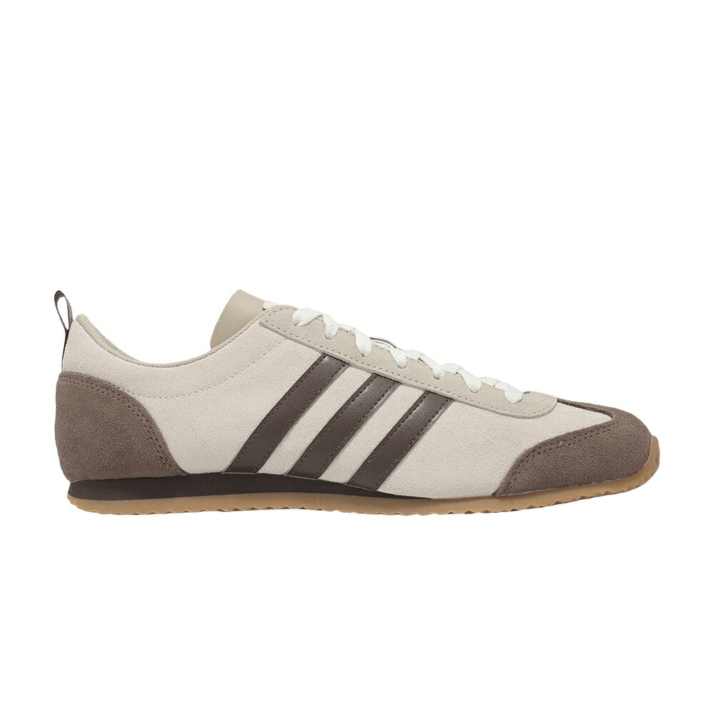 アディダス アイボリー 茶色 ブラウン 2.0 HALO BROWN スニーカー メンズ ADIDAS VS JOG IVORY / HALO IVORY BROWN EARTH STRATA