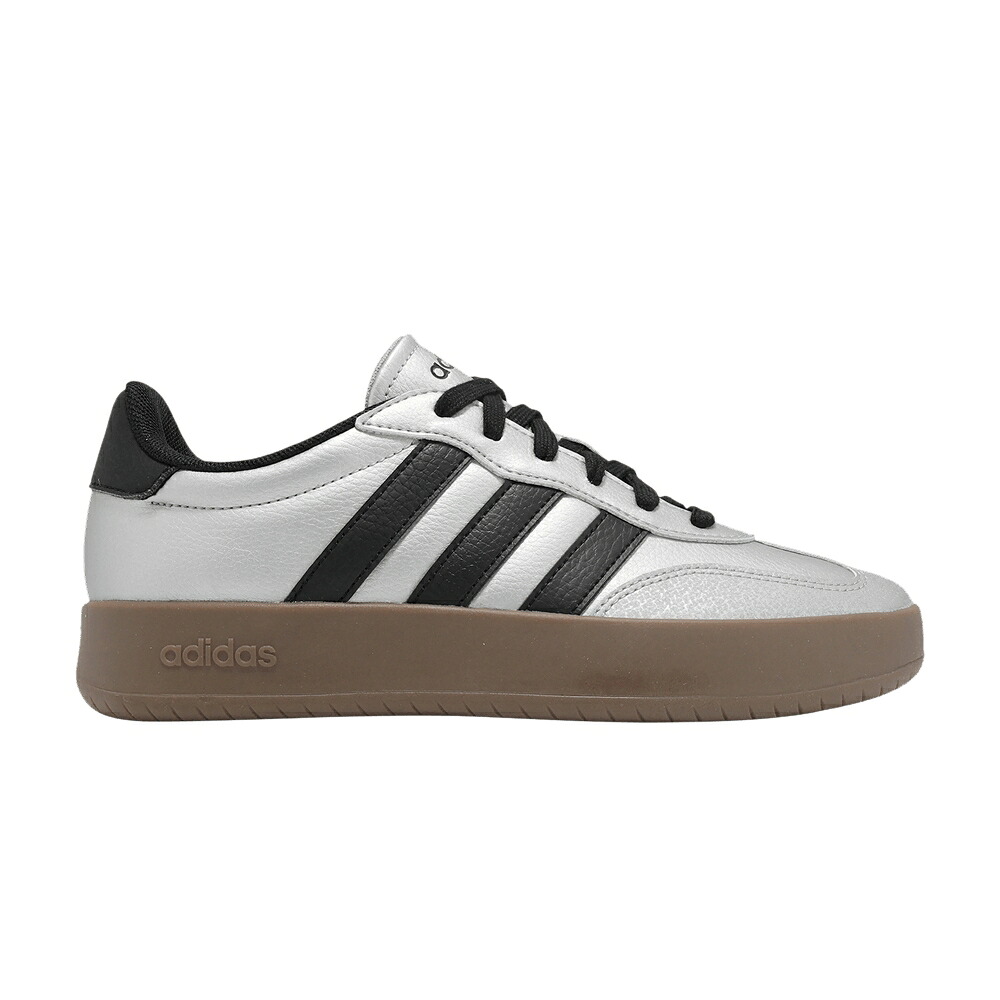 アディダス 黒色 ブラック 銀色 シルバー コア 'SILVER GUM' スニーカー メンズ ADIDAS BARREDA METALLIC BLACK / SILVER METALLIC CORE BLACK GUM|スニケス