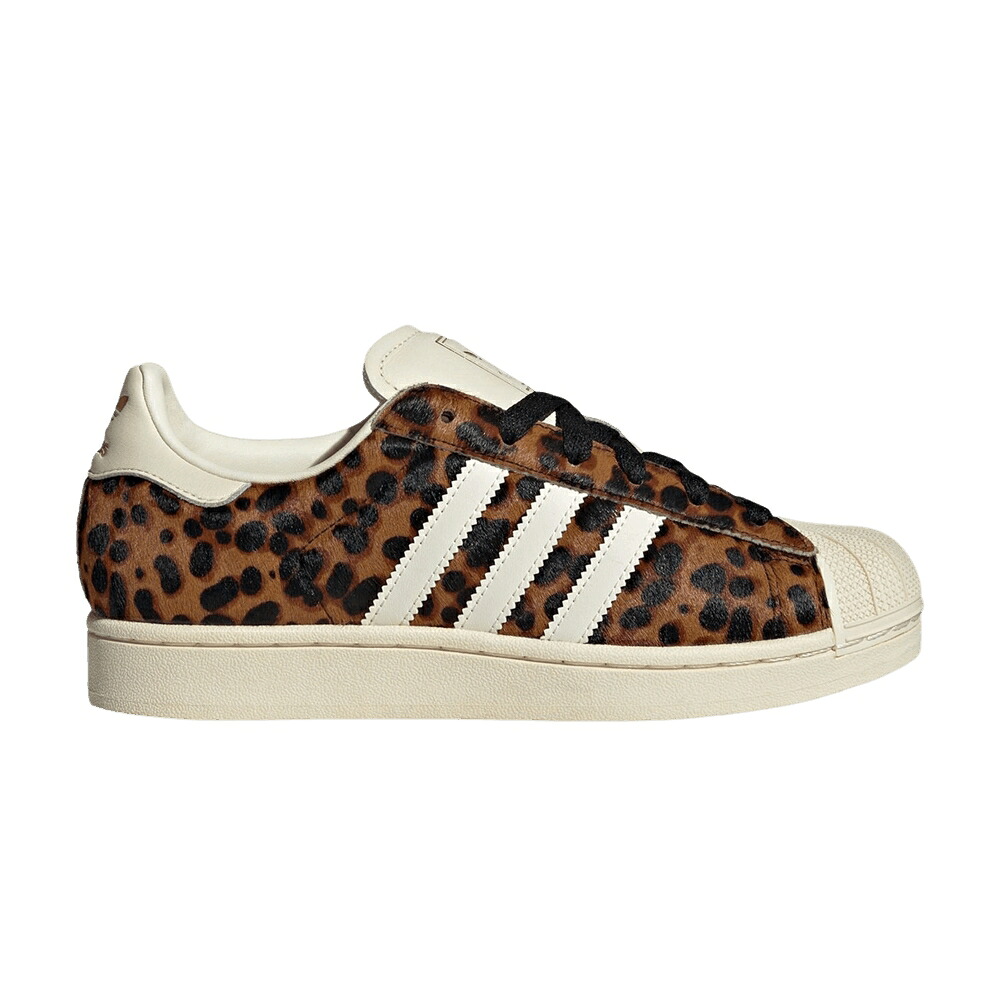 アディダス はやりっ子 皮膚軟化剤 白いこと 白いこと ゴールド \u0027LEOPARD PRINT\u0027 スニーカー レディース ADIDAS WMNS SUPERSTAR / SUPPLIER COLOUR CREAM WHITE GOLD