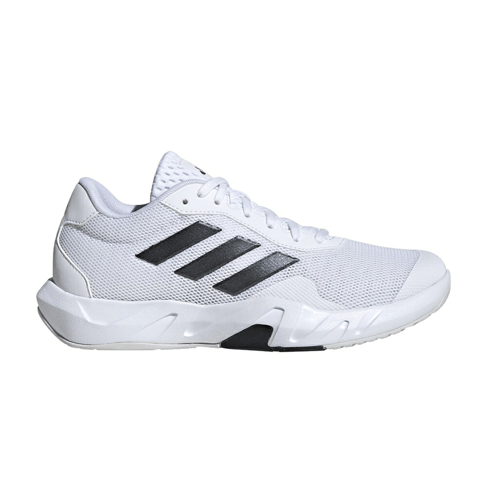 アディダス 白色 ホワイト コア 黒色 ブラック 灰色 グレー 'WHITE BLACK' スニーカー レディース ADIDAS WMNS AMPLIMOVE / CLOUD WHITE CORE BLACK GREY TWO|スニケス