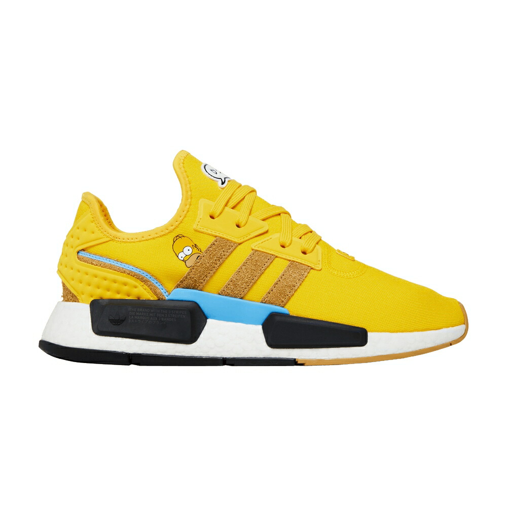 アディダス 白いこと 白いこと 中核グループ 黒いこと 黒いこと NMD_G1 \u0027HOMER SIMPSON\u0027 スニーカー メンズ ADIDAS THE SIMPSONS X / PANTONE CLOUD WHITE CORE BLACK 靴-スニーカー