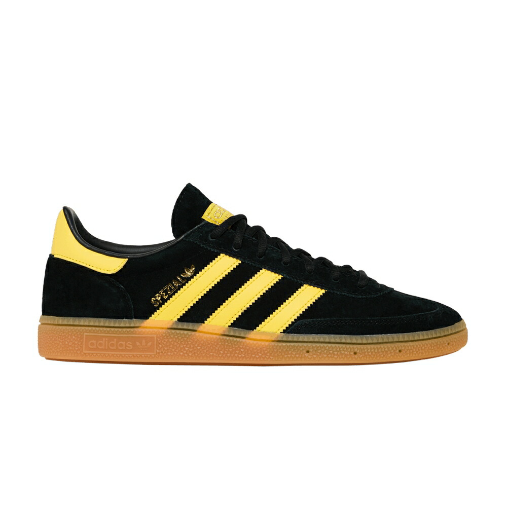 アディダス ハンドボール スペシアル コア 黒色 ブラック 黄色 イエロー ゴールド BLACK YELLOW スニーカー メンズ ADIDAS HANDBALL SPEZIAL / CORE BLACK YELLOW GOLD METALLIC