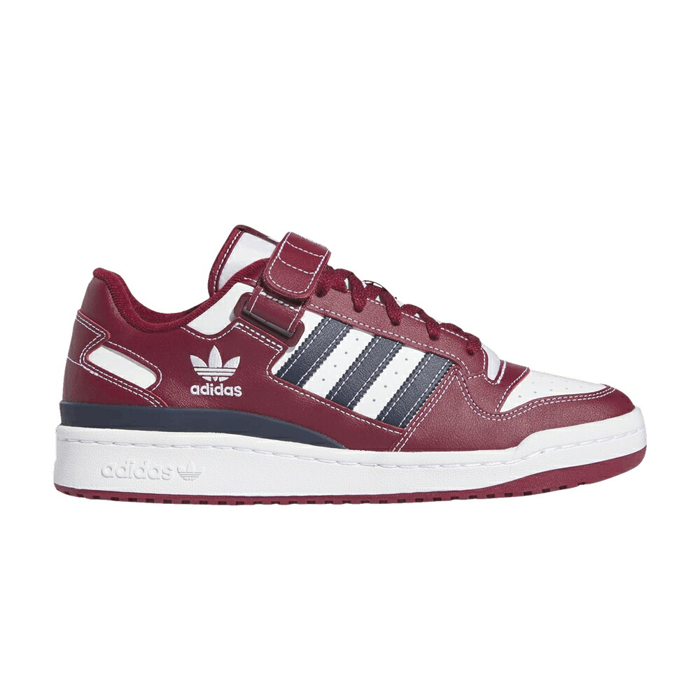アディダス 討論会 ぶどう酒色 バーガンディー 野球クラブ \u0027TEAM NAVY\u0027 スニーカー メンズ ADIDAS FORUM LOW COLLEGIATE BURGUNDY / TEAM COLLEGIATE BURGUNDY 2 CLOUD