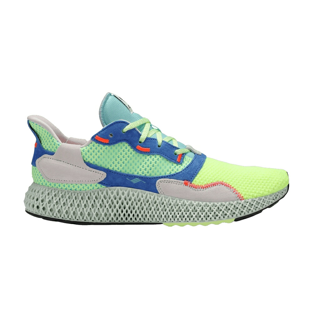 アディダス 黄味がかった 黄色 緑 緑であること \u0027EASY MINT\u0027 スニーカー メンズ ADIDAS ZX 4000 4D / HI RES YELLOW LINEN GREEN EASY