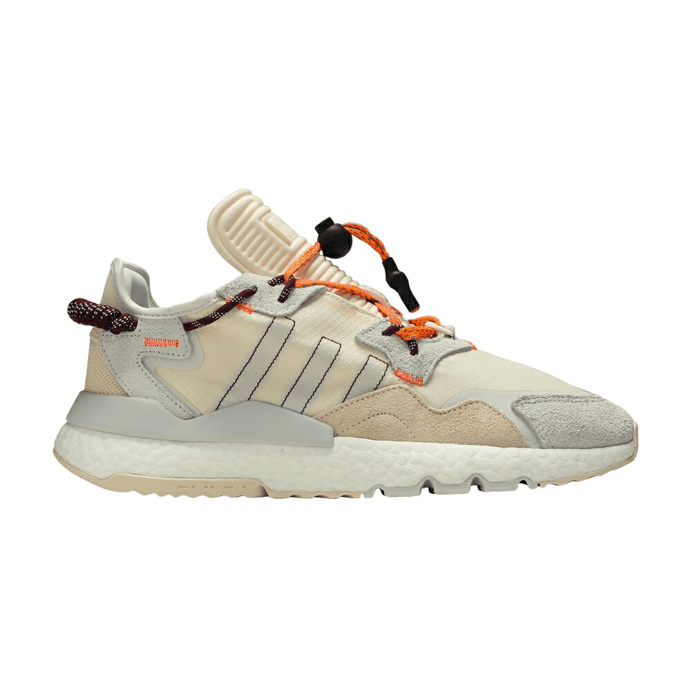 アディダス 運動場 ジョガーパンツ 薄墨色 薄墨色 橙 オレンジ色 \u0027GREY\u0027 スニーカー メンズ ADIDAS IVY PARK X NITE JOGGER / ECRU TINT GREY SOLAR ORANGE
